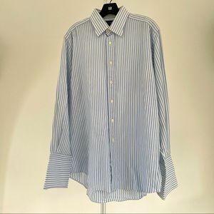 Gieves & Hawkes Savile Row London dress shirt Size 16” x 35.5” 100% cotton